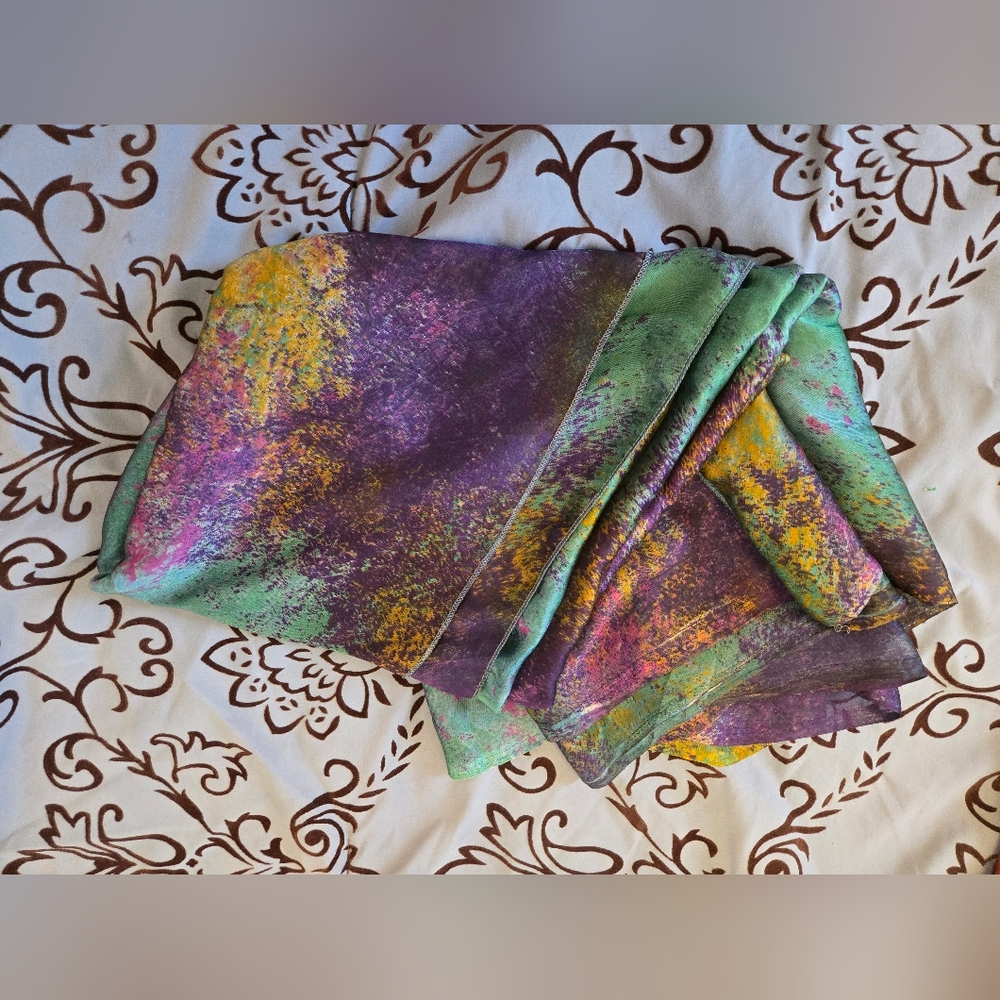 Colorful Abstract Scarf
